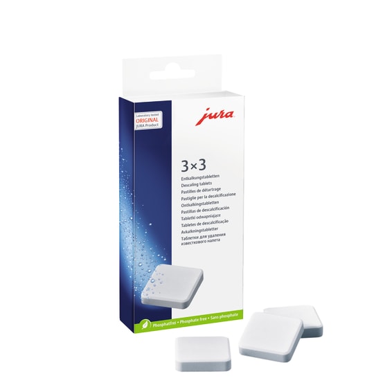Jura Descaling Tablets 3 X 3 (9 Pieces)