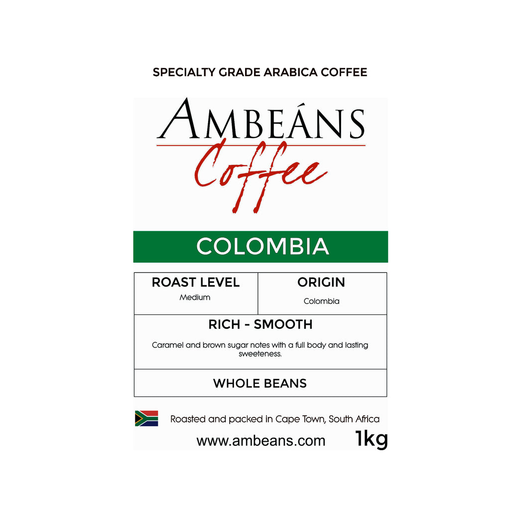 Ambeans Colombia Single Origin - Specialty Grade Coffee Beans