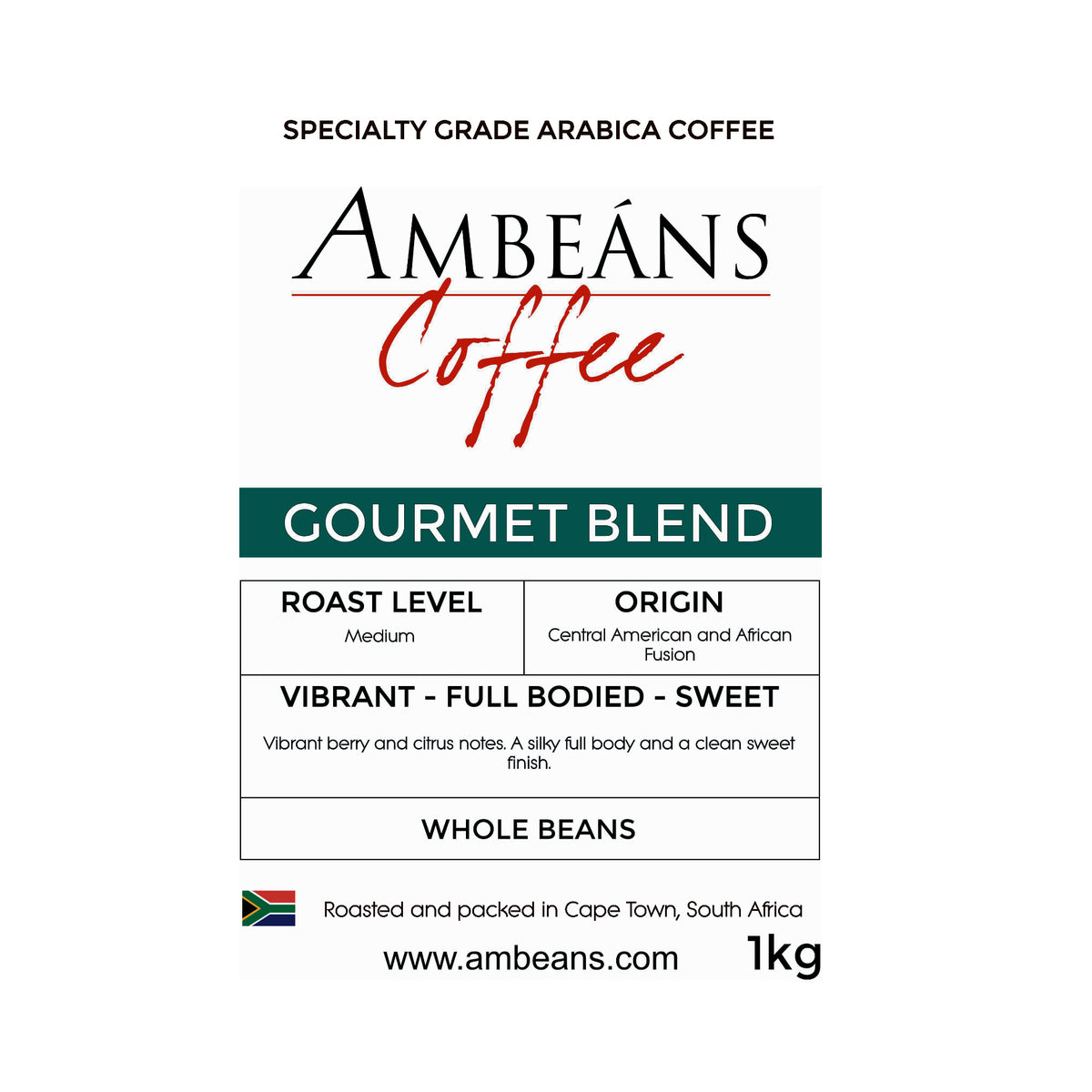 Ambeans Gourmet Blend – Specialty Grade Coffee