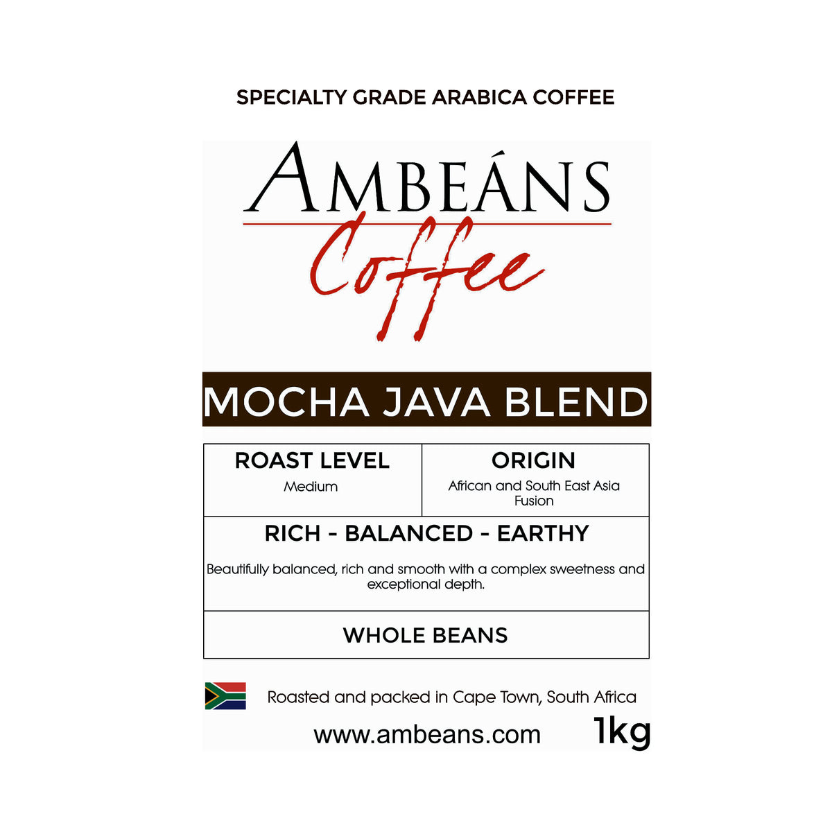 Ambeans Mocha Java – Specialty Grade Coffee