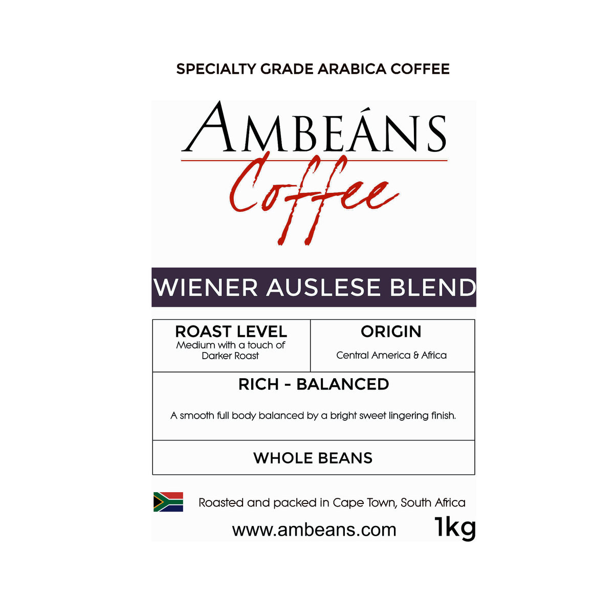 Ambeans Wiener Auslese Blend – Specialty Grade Coffee