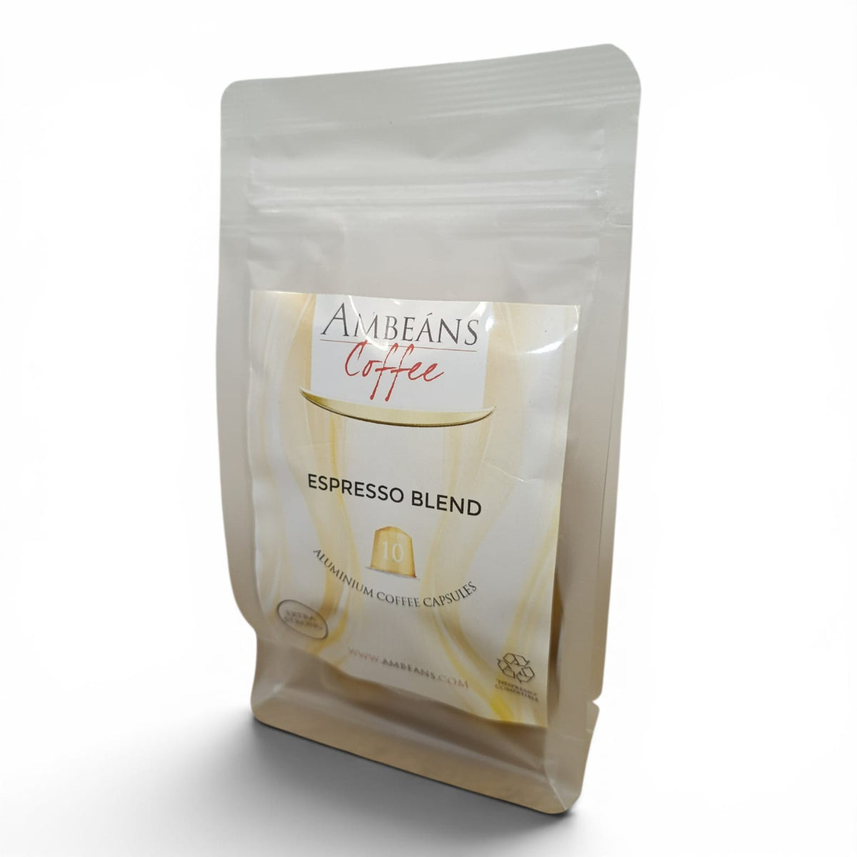 Nespresso Compatible Aluminium Capsules Ambeans Espresso Blend