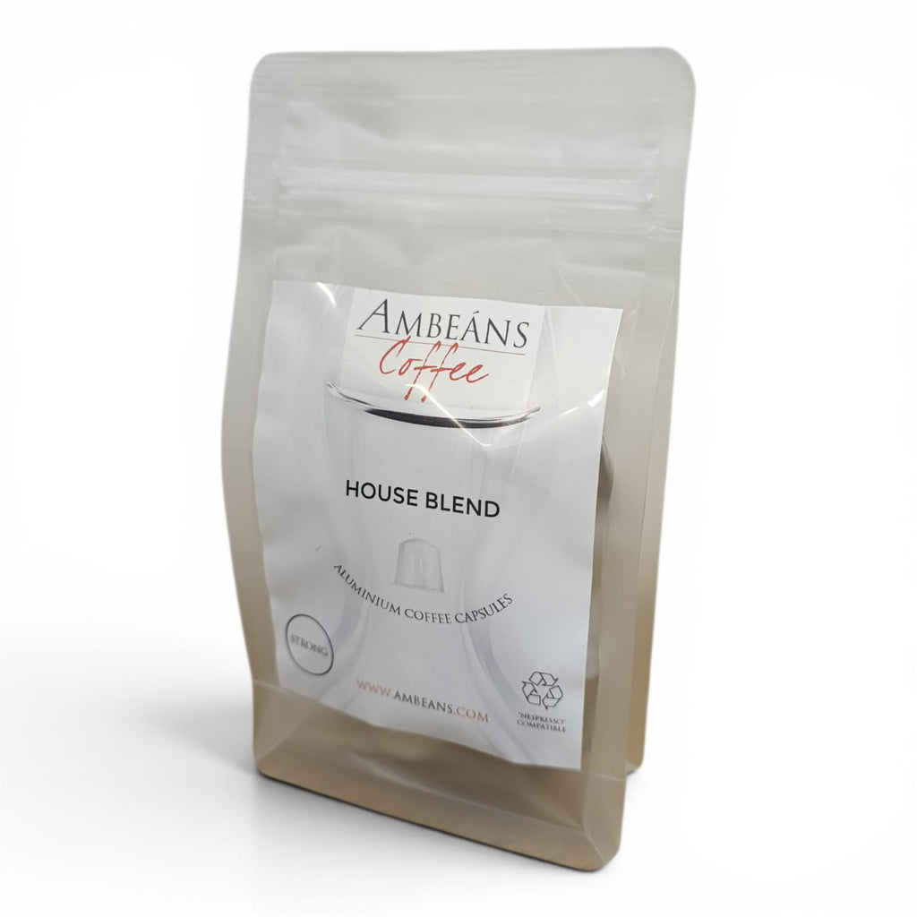 Nespresso Compatible Aluminium Capsules Ambeans House Blend